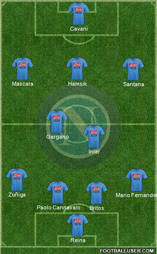 Napoli Formation 2012