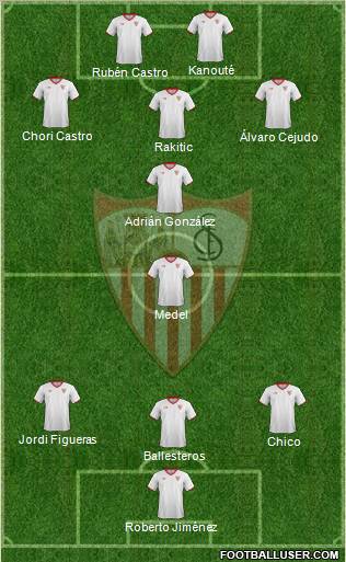 Sevilla F.C., S.A.D. Formation 2012