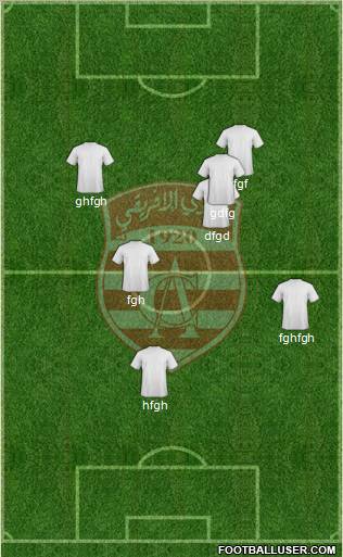 Club Africain Tunis Formation 2012