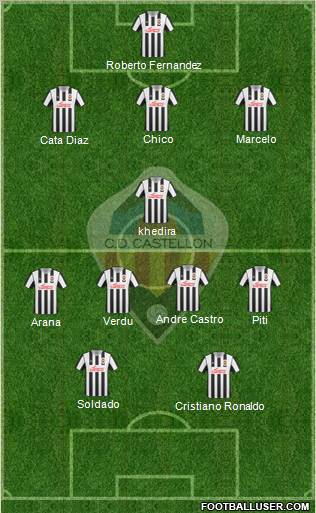 C.D. Castellón S.A.D. football formation