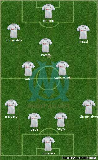 Olympique de Marseille Formation 2012