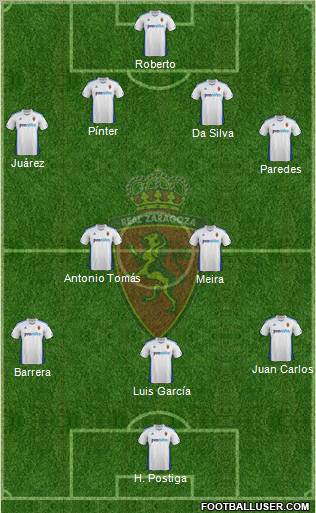 R. Zaragoza S.A.D. Formation 2012
