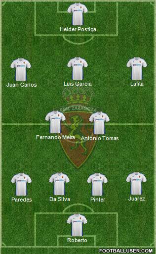 R. Zaragoza S.A.D. Formation 2012