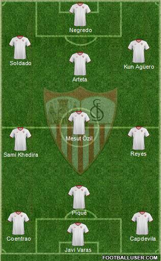 Sevilla F.C., S.A.D. Formation 2012