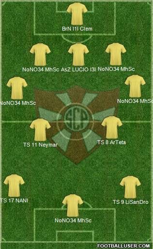 SC Penedense Formation 2012