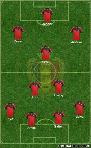 Belgium Formation 2012
