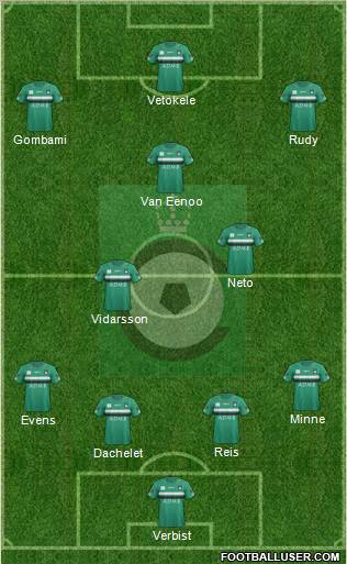 KSV Cercle Brugge Formation 2012