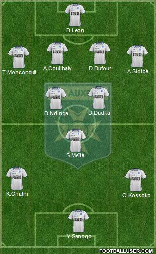 A.J. Auxerre Formation 2012