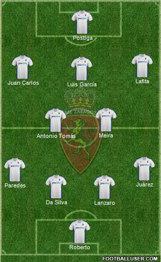 R. Zaragoza S.A.D. Formation 2012