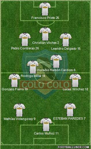 CSD Colo Colo Formation 2012