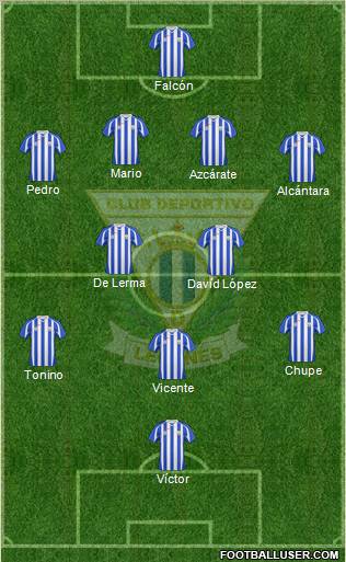 C.D. Leganés S.A.D. Formation 2012