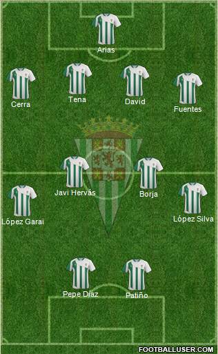 Córdoba C.F., S.A.D. Formation 2012