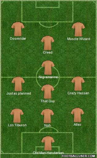 Pro Evolution Soccer Team Formation 2012