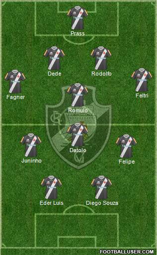 CR Vasco da Gama Formation 2012