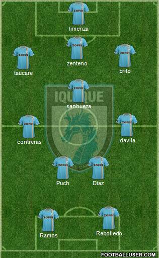 CD Municipal Iquique S.A.D.P. Formation 2012