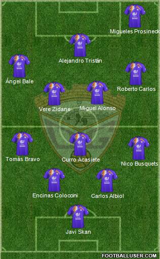 C.D. Guadalajara Formation 2012