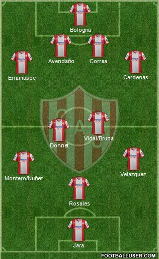 Unión de Santa Fe Formation 2012