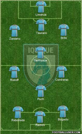 CD Municipal Iquique S.A.D.P. Formation 2012