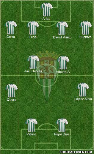 Córdoba C.F., S.A.D. Formation 2012