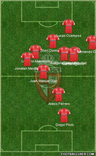 R Excelsior Mouscron Formation 2012