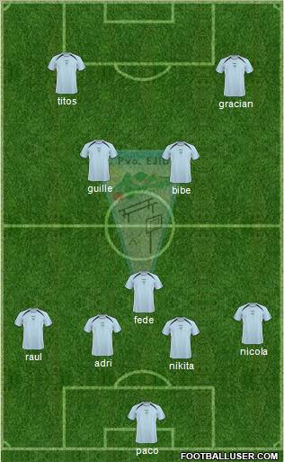 C.P. Ejido S.A.D. Formation 2012