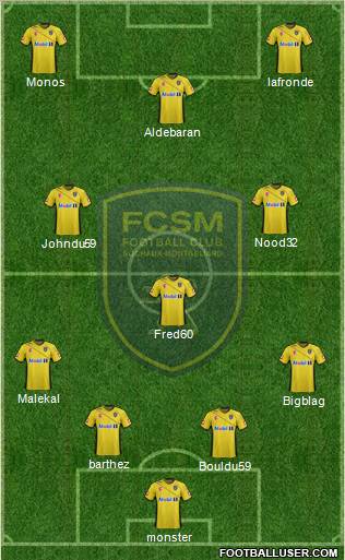 FC Sochaux-Montbéliard Formation 2012