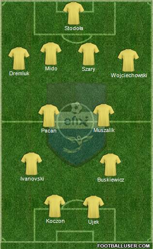 Club Inter de Xalapa Formation 2012