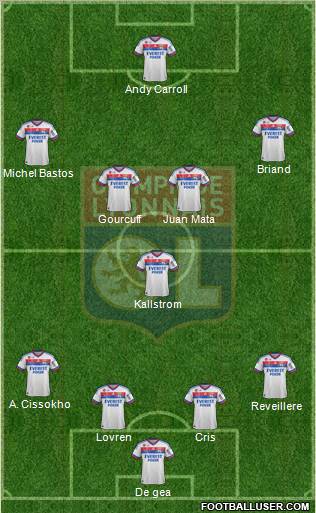 Olympique Lyonnais Formation 2012