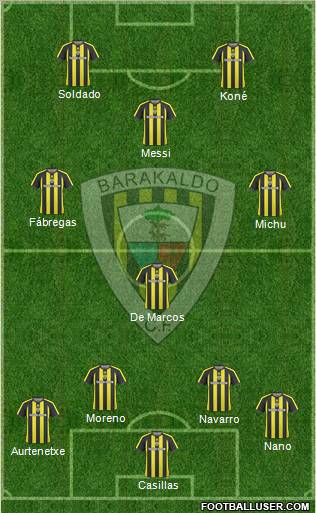Barakaldo C.F. Formation 2012