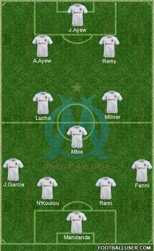 Olympique de Marseille Formation 2012