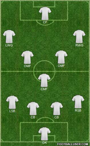 Pro Evolution Soccer Team Formation 2012