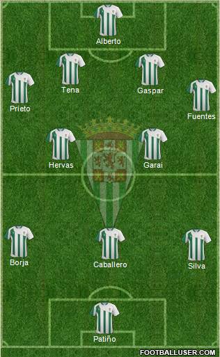 Córdoba C.F., S.A.D. Formation 2012