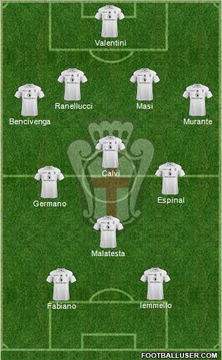 Pro Vercelli Formation 2012