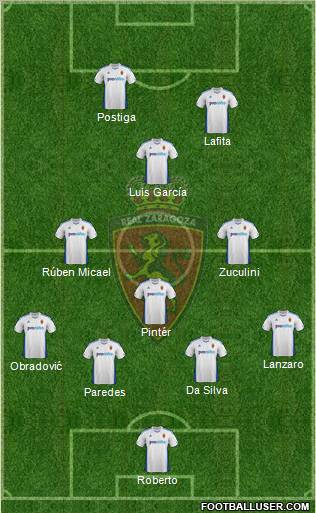 R. Zaragoza S.A.D. Formation 2012