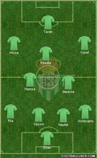 Real Betis B., S.A.D. Formation 2012