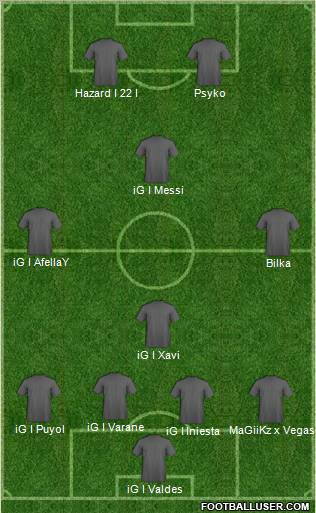 Fifa Team Formation 2012