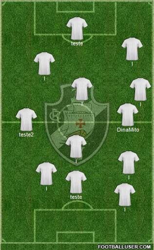 CR Vasco da Gama Formation 2012