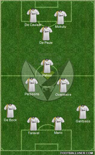Sporting Lokeren OVl Formation 2012