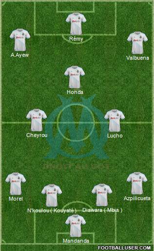 Olympique de Marseille Formation 2012