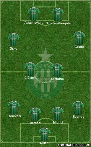A.S. Saint-Etienne Formation 2012