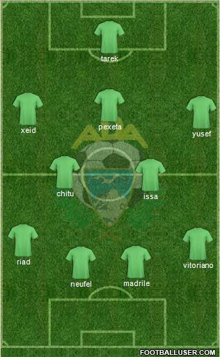 A.D. Alcorcón Formation 2012