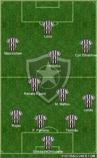 Botafogo FR Formation 2012