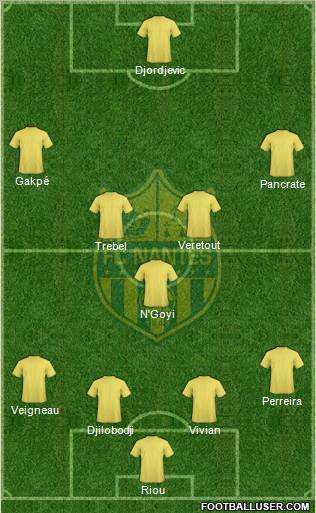 FC Nantes Formation 2012