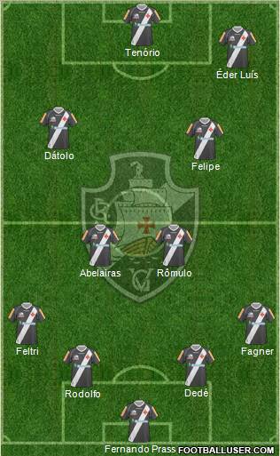 CR Vasco da Gama Formation 2012