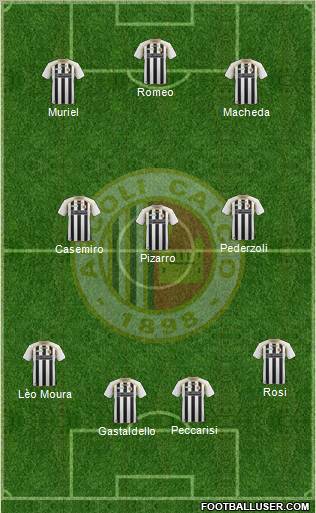 Ascoli football formation