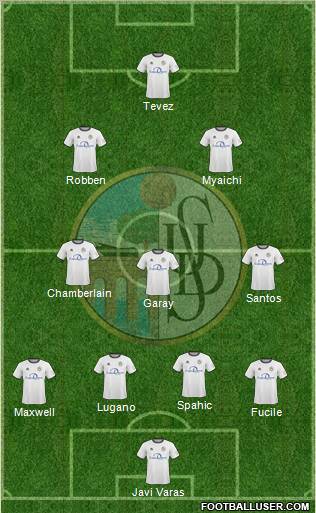 U.D. Salamanca S.A.D. Formation 2012