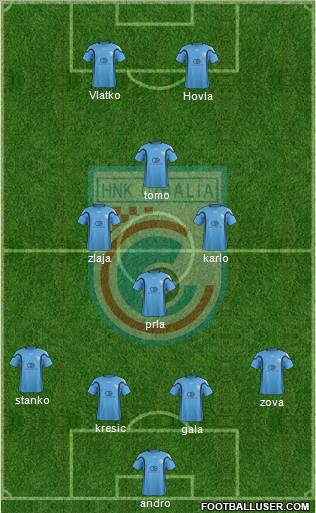 HNK Cibalia Formation 2012