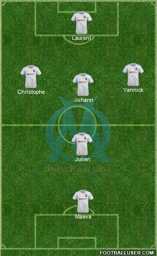 Olympique de Marseille Formation 2012