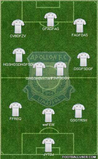 AMO Apollon Limassol Formation 2012