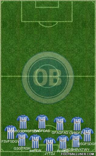 Odense Boldklub Formation 2012